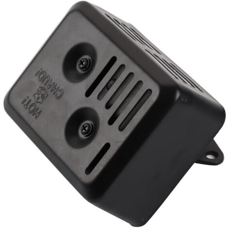 Jeffergarden Système de silencieux d'échappement avec bouclier thermique pour GX120 GX160 GX200 5,5 HP 6,5 HP
