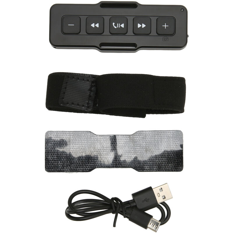 Jeffergarden - Télécommande Bluetooth 5.0 portable, étanche IPX4, contrleur de Smartphone facile à toucher pour la plupart des téléphones