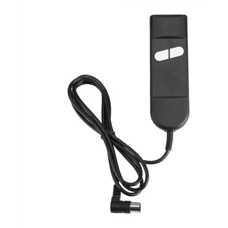 Jeffergarden Télécommande pour fauteuil inclinable, commande électrique, design fin et confortable, 2 boutons, connexion ronde 5 broches, robuste et durable pour Berkline Pride