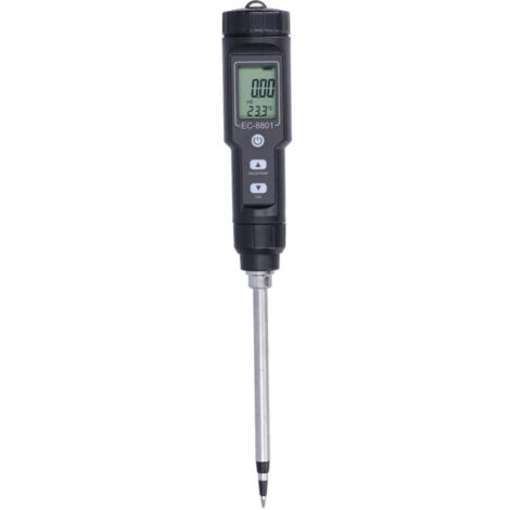 Jeffergarden Testeur de conductivité et de température du sol avec écran LCD pour jardin et verger