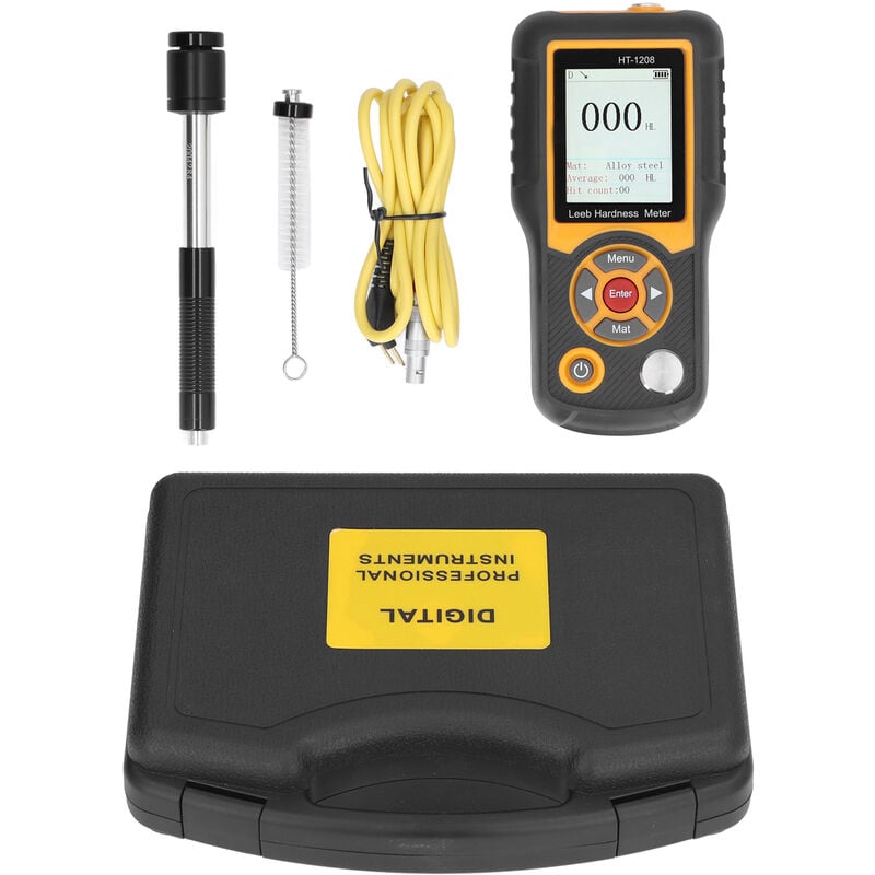 Jeffergarden - Testeur de dureté numérique abs, haute précision, duromètre, échelle avec écran couleur tft HT-1208