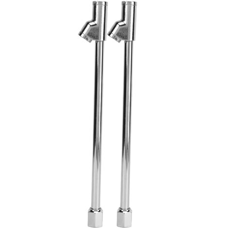Jeffergarden Tige gonflable de pneu de voiture, filetage NPT de 1/4 pouces, mandrin de pneu de camion à Double tête Compatible avec le gonfleur de pompe à Air pour véhicule