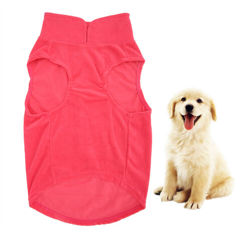 Jeffergarden Tissu polaire doux et confortable, vêtements d'hiver pour animaux de compagnie, vêtements chauds, fournitures pour chiens et chats, 2xl