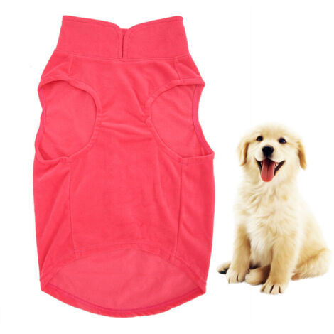 Jeffergarden Tissu polaire doux et confortable, vêtements d'hiver pour animaux de compagnie, vêtements chauds, fournitures pour chiens et chats, 2xl