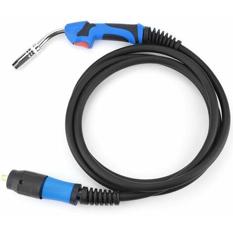 Jeffergarden Torche de soudage blindée au gaz MIG MB25AK Connecteur de raccord standard européen 3,8 m