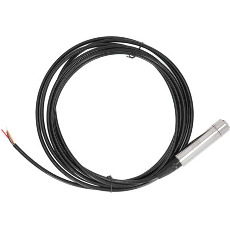 Jeffergarden Transmetteur de niveau de liquide T3000, capteur de niveau d'eau de haute précision 10-30VDC, cble de 10 mètres/32,8 pieds