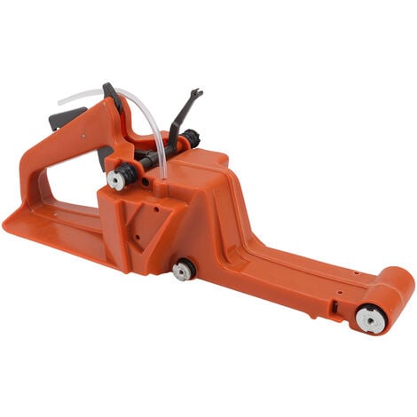 Jeffergarden Tronçonneuse réservoir de carburant poignée arrière accessoire de scie à chaîne pour HUSQVARNA 61 266 268 272