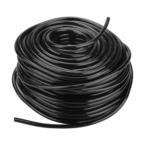 Jeffergarden Tuyau d'irrigation d'eau de jardin de pelouse d'agriculture industrielle flexible et robuste en plastique PVC (10 m)