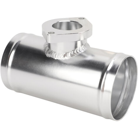 Jeffergarden Tuyauterie d'adaptateur de Bride, Alliage d'aluminium d'adaptateur de Tuyau de soupape de soufflage pour Voiture