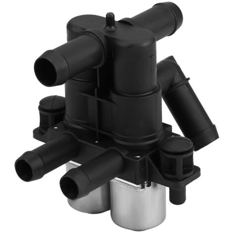 Jeffergarden Vanne d'eau, résistance de chauffage XR843549, métal noir pour Jaguar S-Type 2.7D 2004-2007
