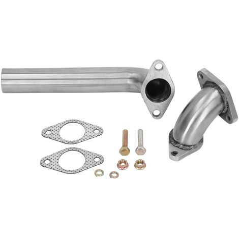 Jeffergarden Wastegate Dump Pipe Coude Adaptateur Set Acier Inoxydable Universel pour Applications 35mm et 38mm