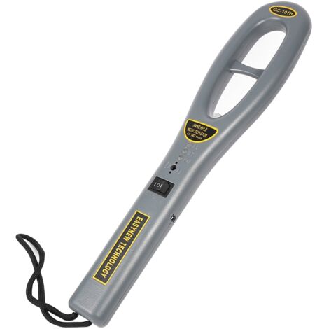 Jeffergarden,1x Portable Haute Sensibilité De Poche Sécurité Hunter Finder Métal Scanner Détecteur Léger