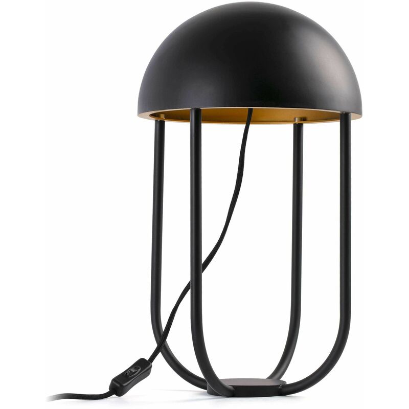 Jellyfish Black Table Lamp