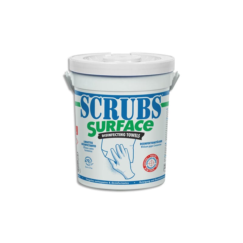 Jelt - Lingettes nettoyantes désinfectantes x72 - 043372 - Ce produit de marque est neuf.