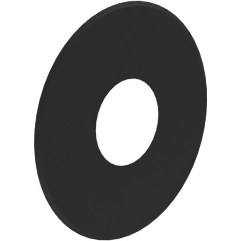 Jeremias PELLET-LINE Wandrosette 80 mm (geschlossen) Edelstahl schwarz Ø 100 mm