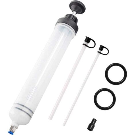 Jeringa de succión de aceite de 500 ml, extractor de aceite, extractor de líquido y bomba de llenado, refrigerante