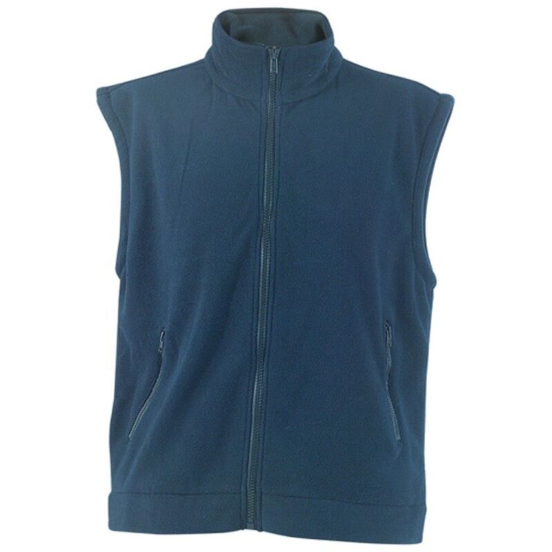 Polaire Gilet de travail sans manche Bleu marine xl - 52/54
