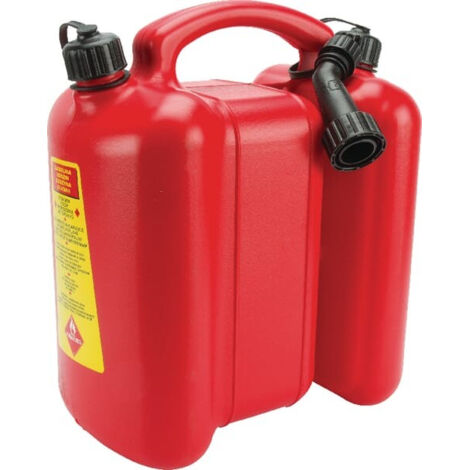 Jerrican à double compartiment 3 et 6 litres