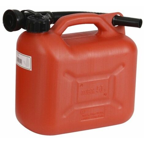 Jerrican 5L rouge homologué - Eboutique TotalEnergies