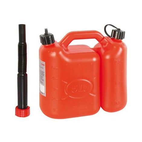 Jerrican carburant en plastique rouge AUTOBEST 5 L - Norauto