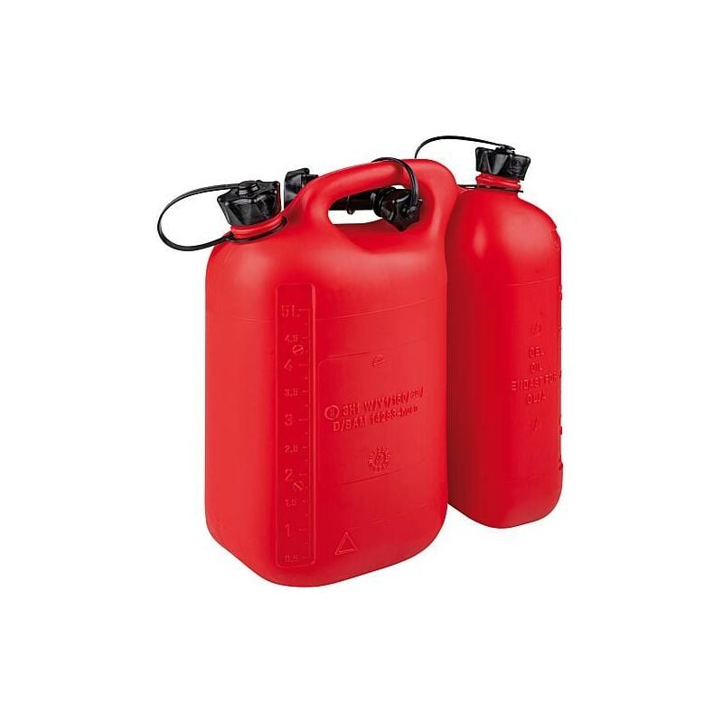 Banyo - Jerrican double standard plastique, 5,5 l + 3l, rouge 835000