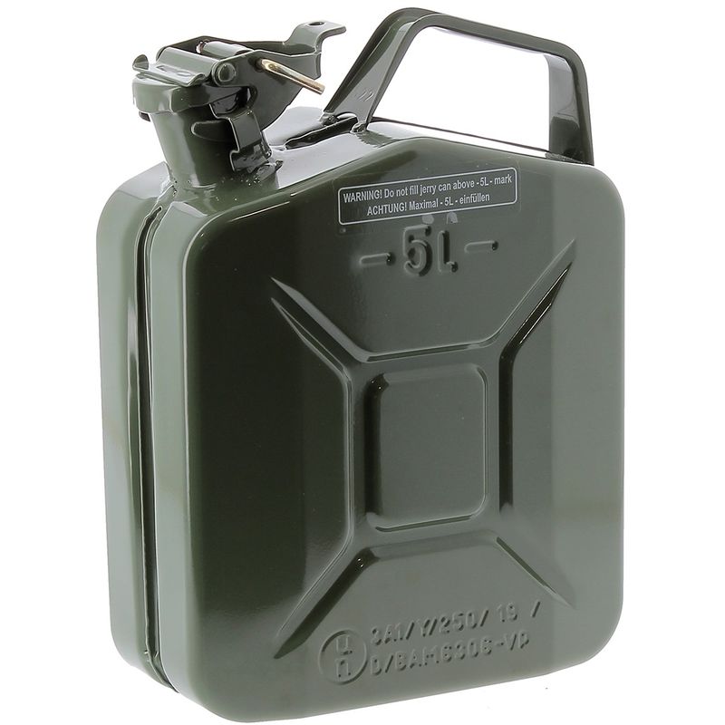 Gt Garden - Jerrican essence en métal - 5 litres