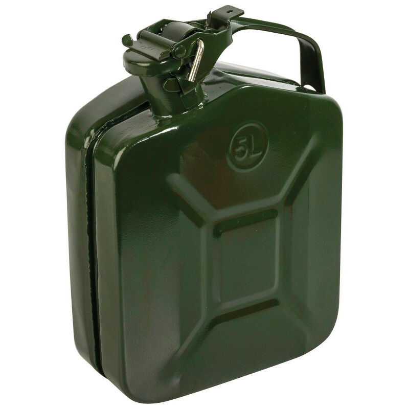 Autobest - Jerrican métal, homologué 5 litres Type us