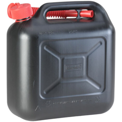 Jerrican plastique 10L noir HÜNERSDORFF JK8128