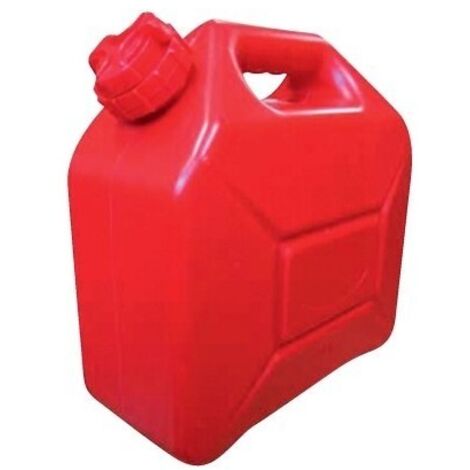 Jerrican PLASTIQUE - 20 L - rouge - LES GENERIQUES