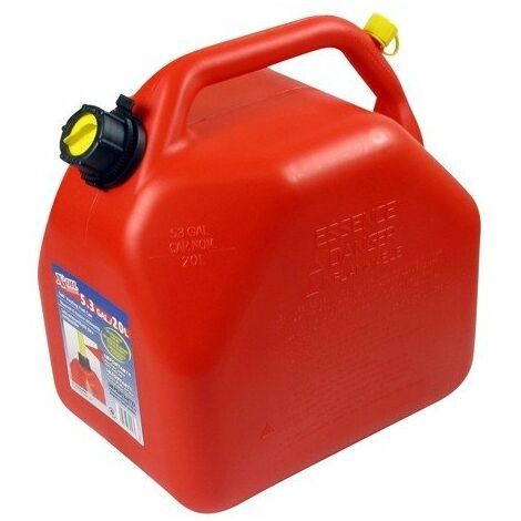 Jerrican plastique 20L avec bec verseur – Polyéthylène PRO – Norme UN 3H1/Y/140/YY – Pour transport de liquides dangereux – Greenstar - PRO 20 L