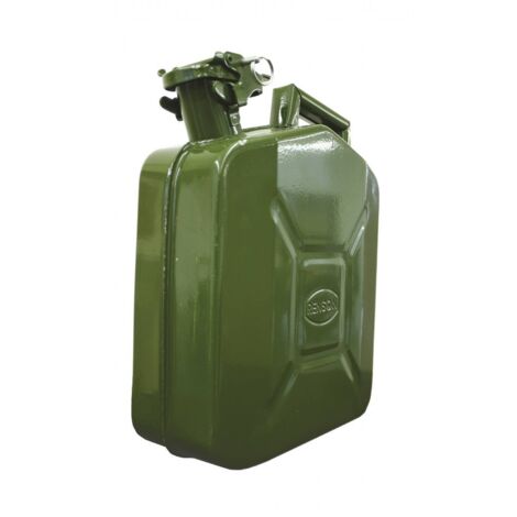 Jerrican Tôle 10l Transport Sécurisé Hydrocarbures - Générique