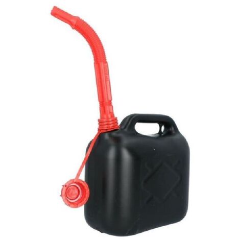 JERRICANE PLASTIQUE NOIR POUR CARBURANT 5L CARPOINT
