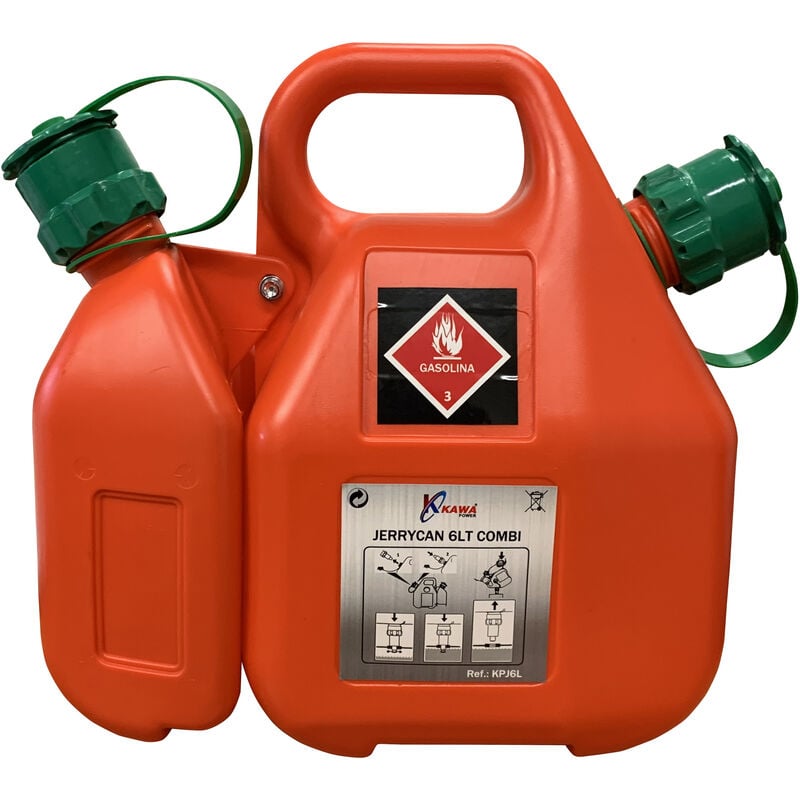Kawapower - Jerrycan 6L plastique Jerrycan