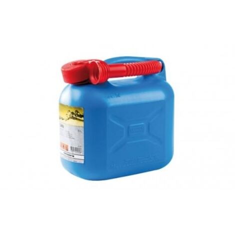 Jerrycan de transport de carburant en plastique d'une capacité de 5 litres