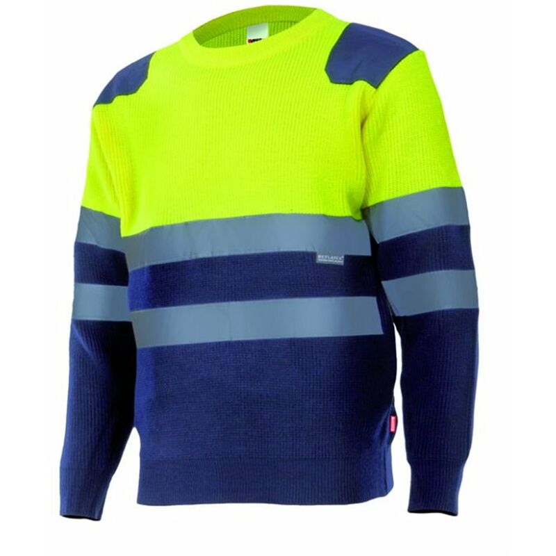 

JERSEY BICOLOR ALTA VISIBILIDAD Sup Ama/Inf Marino S