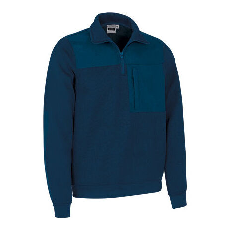 Jersey de trabajo con bolsillo y media cremallera Randy VALENTO S Azul marino orion