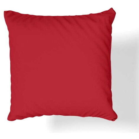 Jersey Kissenbezug 40x40 rot