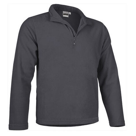 Jersey ligero en tejido polar antipeeling segunda capa VALENTO TREKKING XL Gris carbón