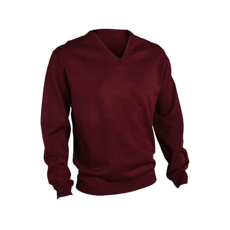 

Jersey con cuello de pico unisex GARY'S 100% Acrílico | 54 - Burdeos