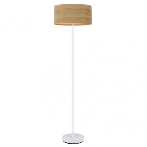 Jerte 1xe27 White/Clear Wood 165x40x40 Cm mark FABRILAMP Lampadaire