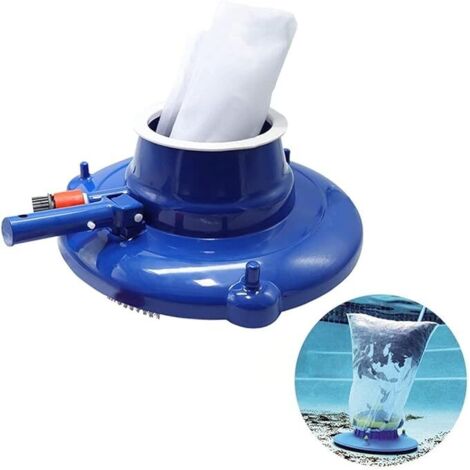 Jet À Vide de Piscine Avec Sacs de 2 Mailles - Portable Aspirable Cleaning Nettle Kit Nettand Tool Pour Piscine, Étang, Fontaine