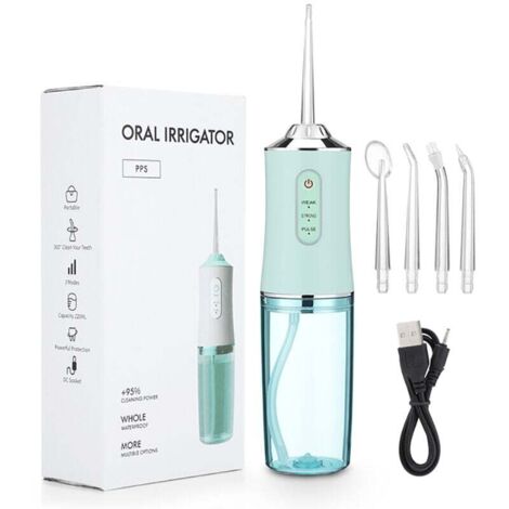 Jet d'eau dentaire puissant Pick Flosser Membrane de bain de bouche
