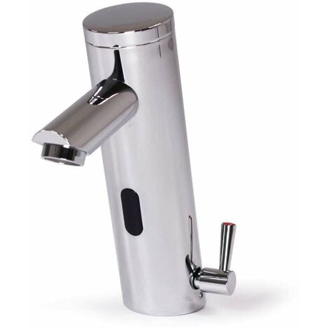 Jet Dryer Robinet infrarouge - Robinet automatique de lavabo avec mélangeur Donner AutoFlow 01, chrome 8596220009289