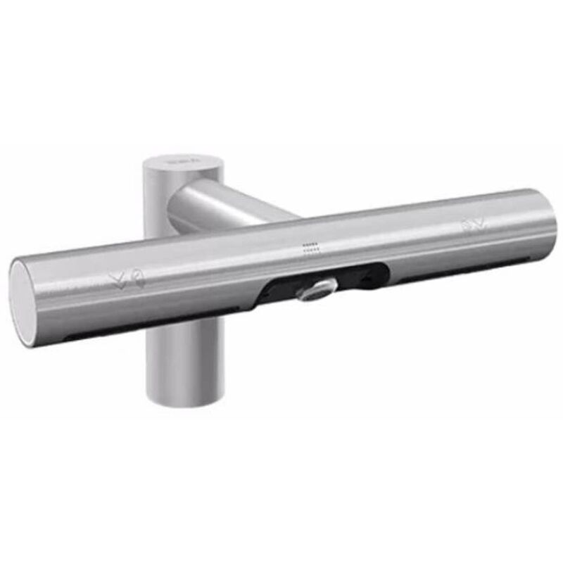 Jet Dryer - Robinet infrarouge - Robinet de lavabo électronique avec sécheur, acier inoxydable brossé 8596220013118