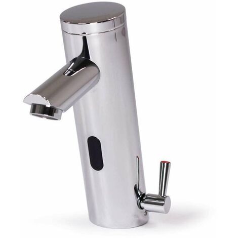 Jet Dryer Rubinetteria a sensore - Miscelatore automatico per lavabo Donner AutoFlow 01, cromo 8596220009289