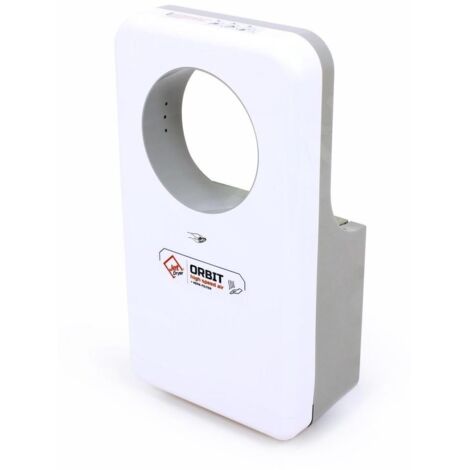 Jet Dryer Sèche-mains - Sèche-mains à air pulsé Orbit, plastique ABS, blanc 8596220006363