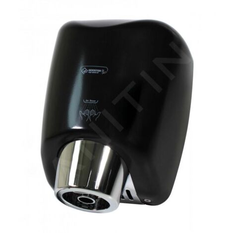 Jet Dryer Sèche-mains - Sèche-mains sans contact BOOSTER, métal noir 8596220012340
