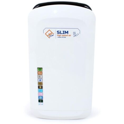 Jet Dryer Sèche-mains - Sèche-mains Slim, blanc 8596220006349