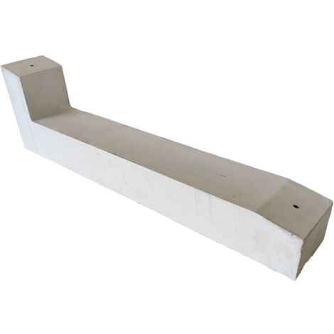 Jet-Line Beton 10 C PV-Sockel Stütze Panel Halter betongrau Flachdachmontage