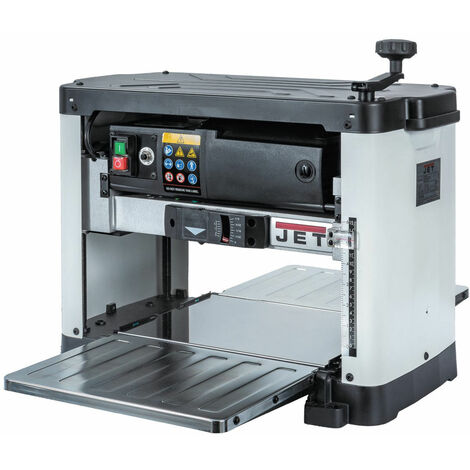JET – Raboteuse dégauchisseuse portative 318 mm – Puissance 1,8 kW – Vitesse 18 000 coupes/min – Longueur table 710 mm – JWP12L